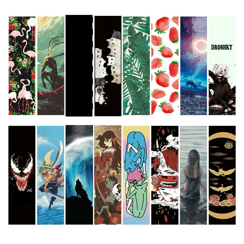 Skateboard Complete Deck - Customized DIY Skateboard Double Rocker Sandpaper