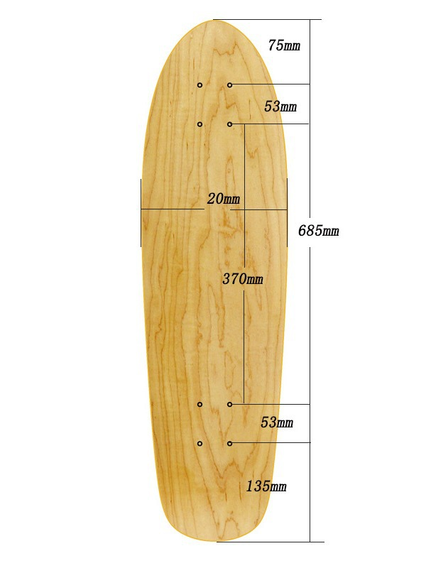 Kids Land Surf Skateboard Deck - Skateboard Complete Deck 评论和价格