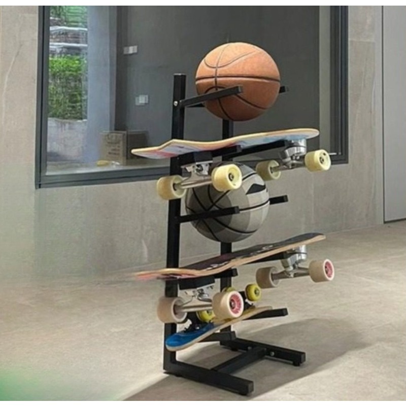 Skateboard Equipment Rack Inte - Sports Equipment Basketball 评论和价格