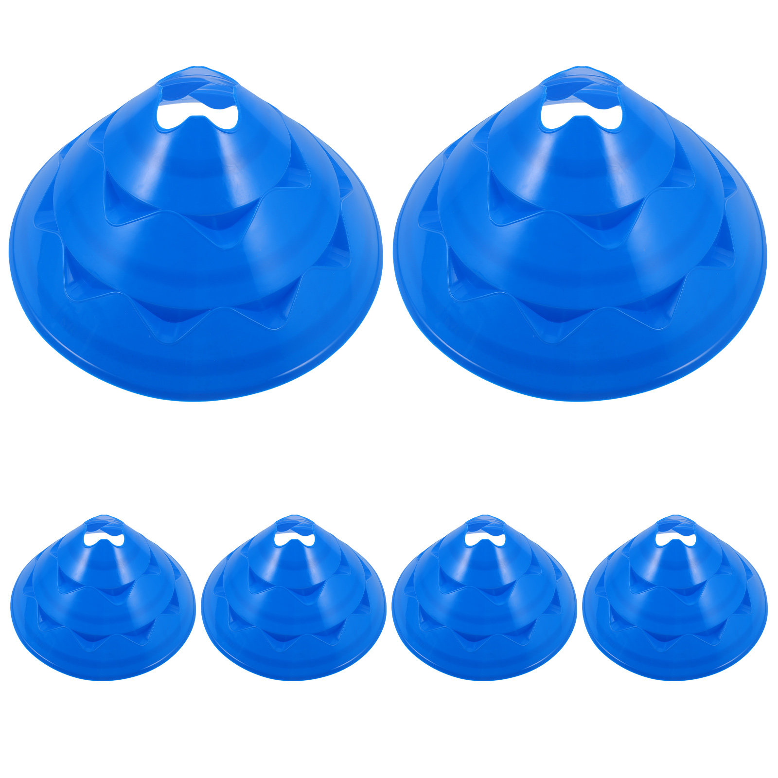 6Pcs Soccer Training Cones Agi - Sports Equipment Basketball 评论和价格