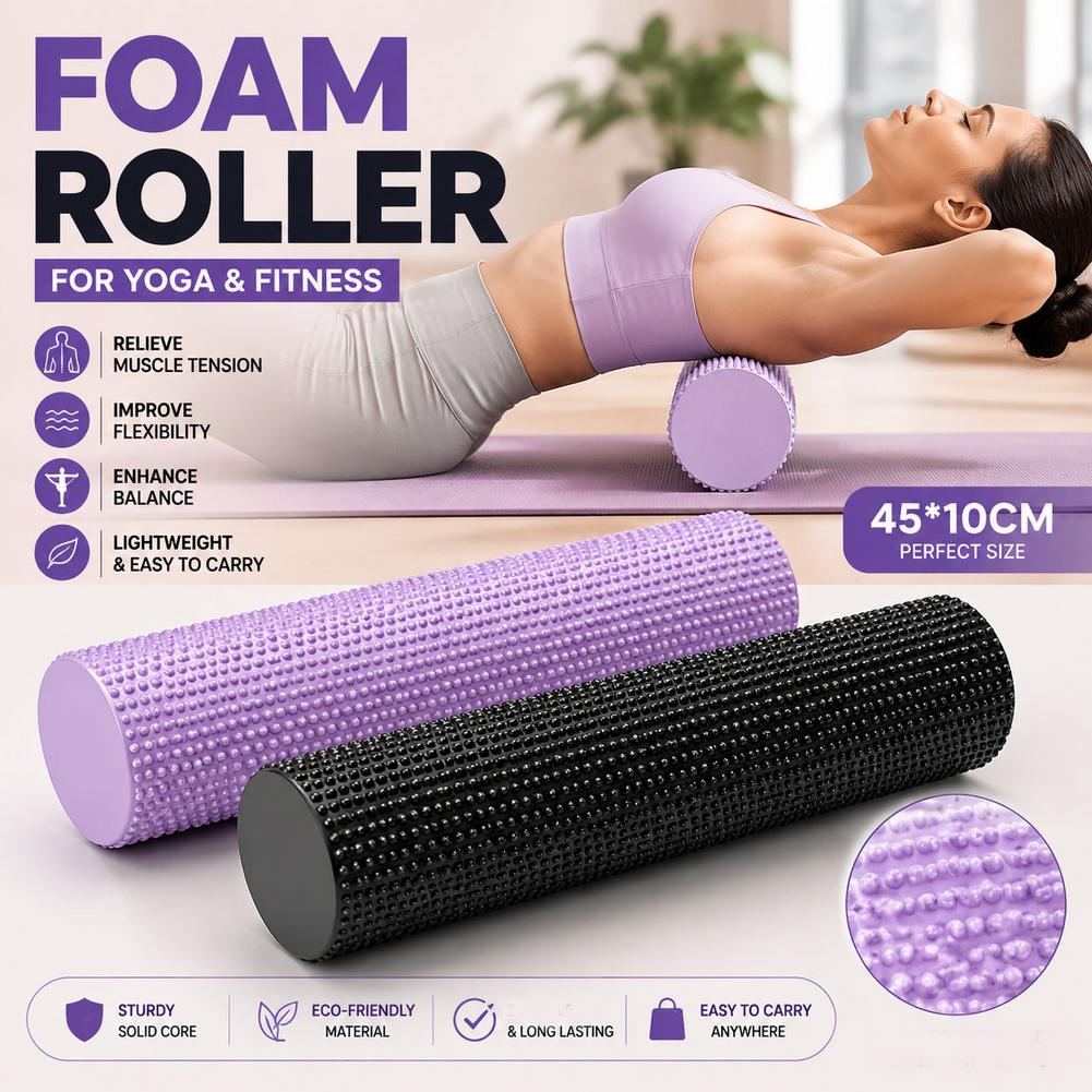 Yoga Foam Roller EVA High Dens - Sports Equipment Factory 评论和价格